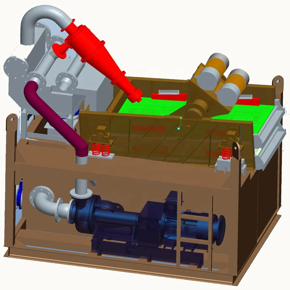 Desanding Plant for pile drilling - Decanter centrifuge