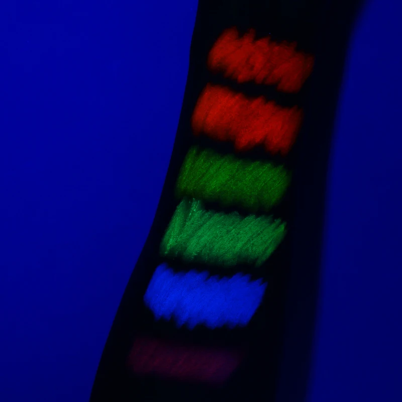 Custom mini neon uv glow in dark black cheap vegan lipstick