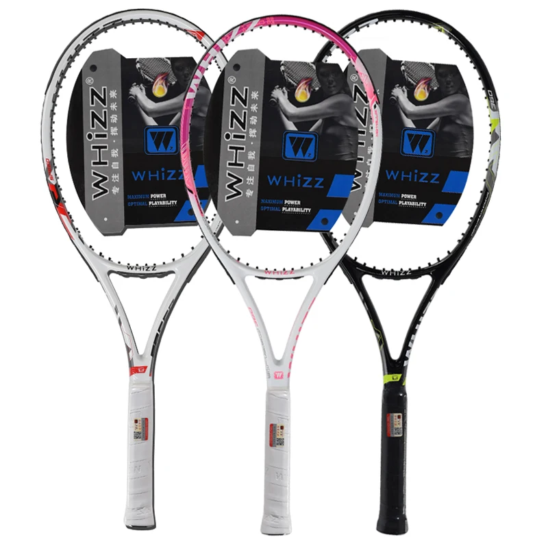 Best selling customized  brand  model  360 aluminum carbon fiber adult outdoor sports 27inch tennis rackets