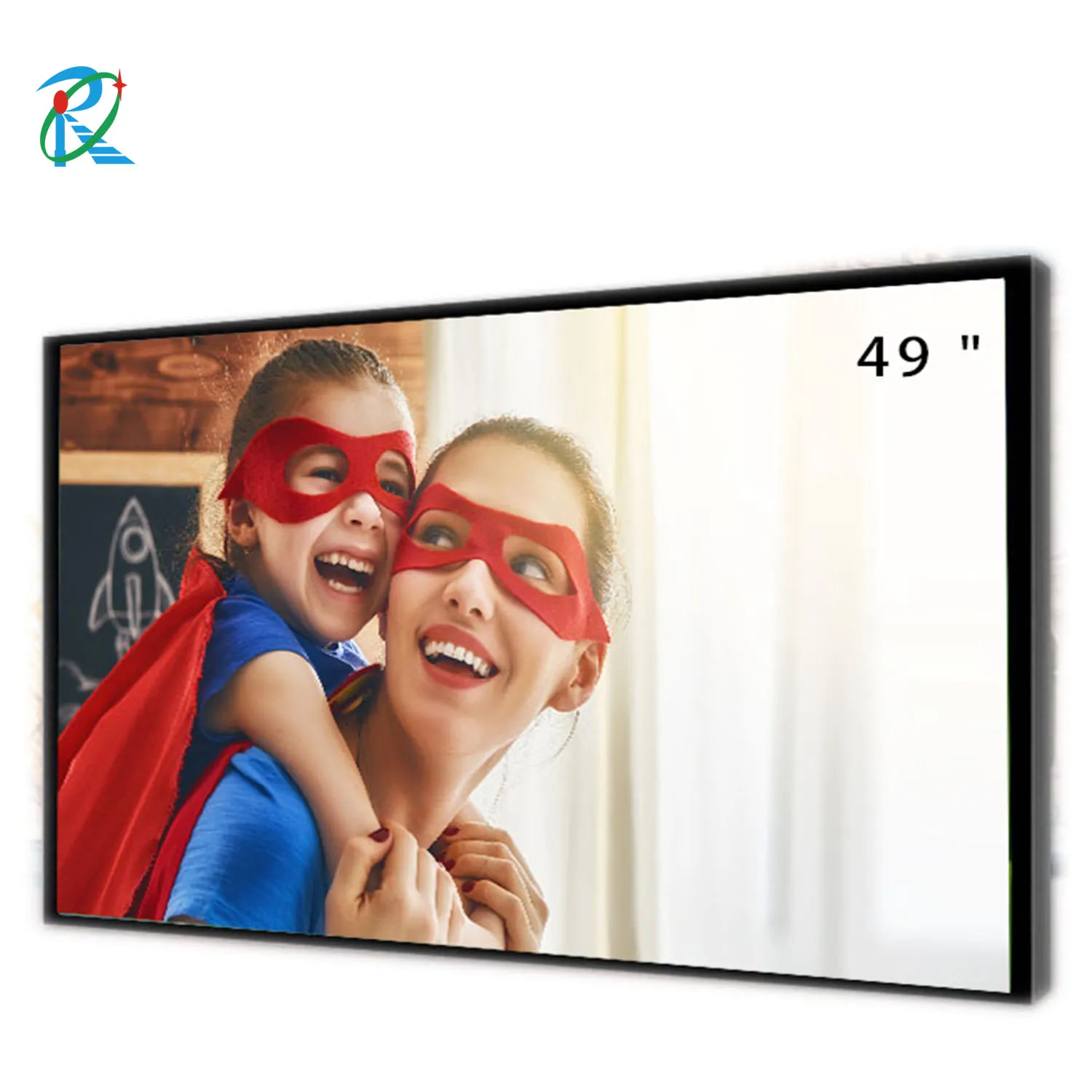 49inch advertising Lcd Screen 2000 nits high brightness window display lcd customized