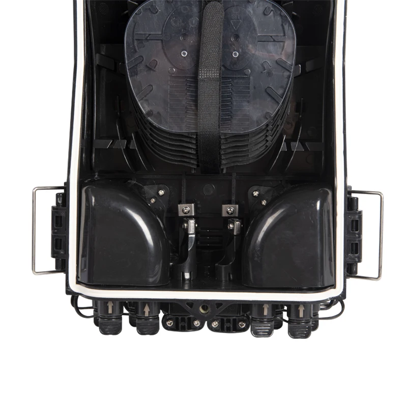 water proof  black Fiber optic distribution box  preconnected 16core 16 hilos negro cajas nap preconectorizados 1x16