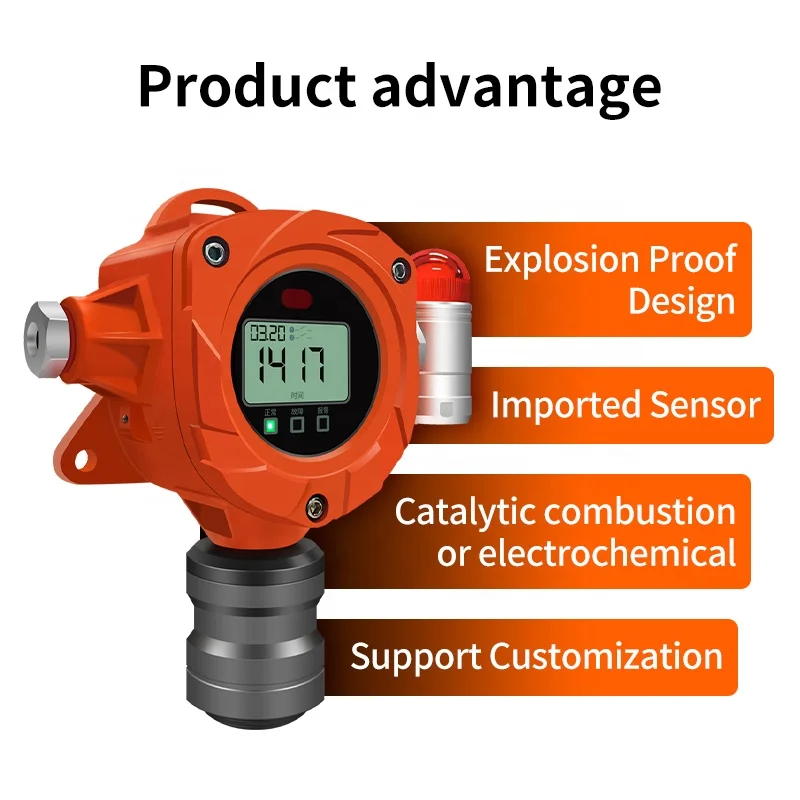 YAOAN Industrial combustible toxic gas detectors Lpg gas leak detector sensor Nh3 leak meter analyzer carbon monoxide detector