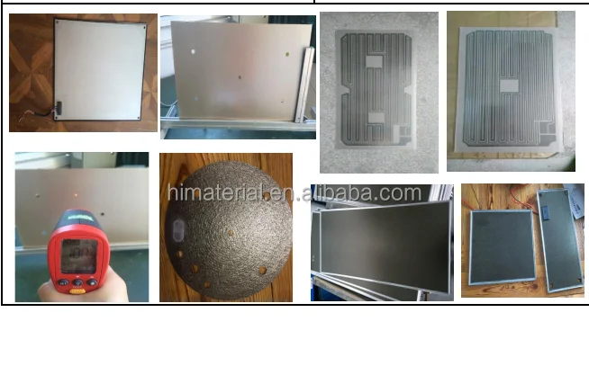 Insulating Hard Mica Heating film Platform Heating Plate, mica heating panel pad