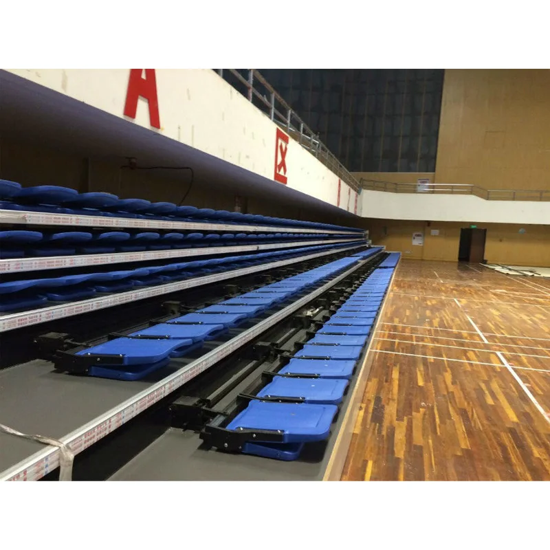 Мобильная телескопическая воздушная Рабочая платформа выдвижной трибуна телескопическая сидения трибуна JY-720