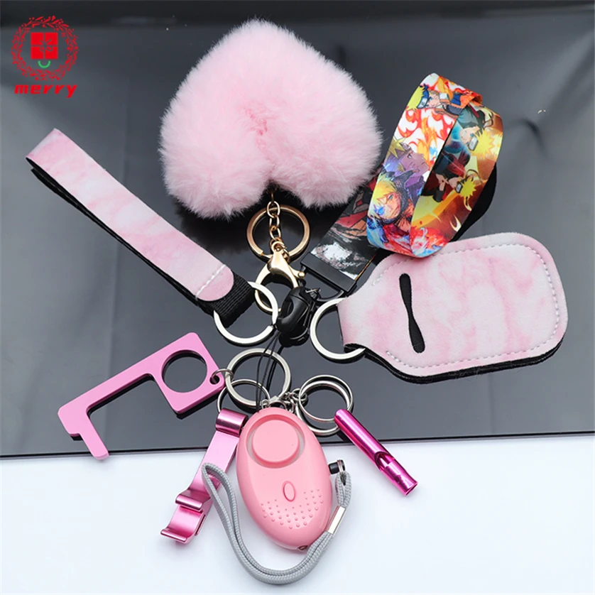 Verified self defense keychain manufacturer wholesale color customizable fiezkaa self defense keychain for women