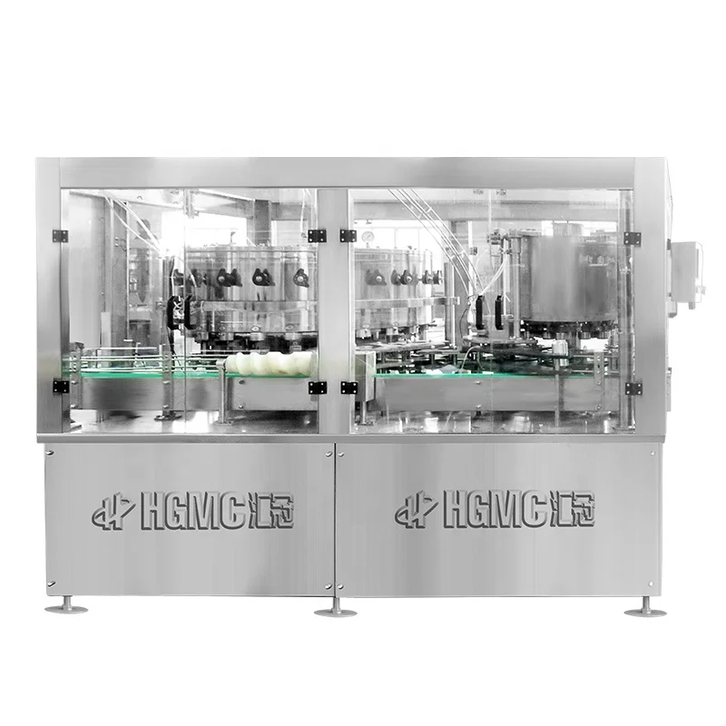 Automatic aluminum cans filling machine for juice and carbonated drinks production line