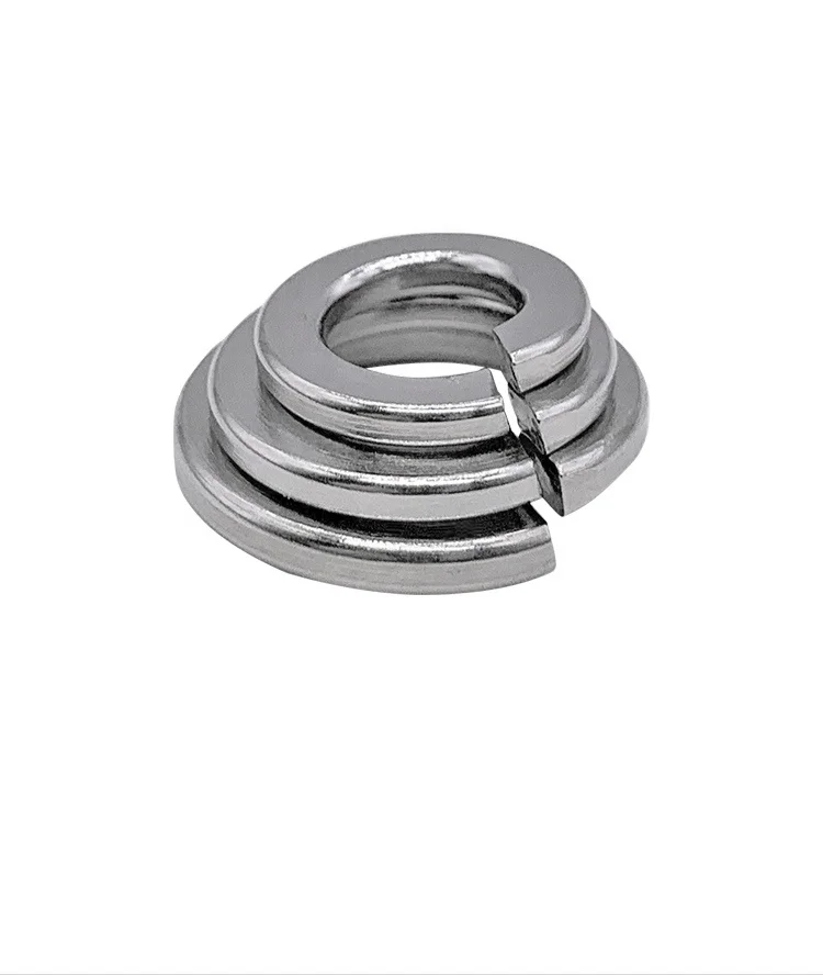JIS 304 Stainless Steel Non-Standard Spring Lock Washer M2.5 M3 M12 M14 M16 M24 M30 Split Lock Washer Ring Elastic Gasket