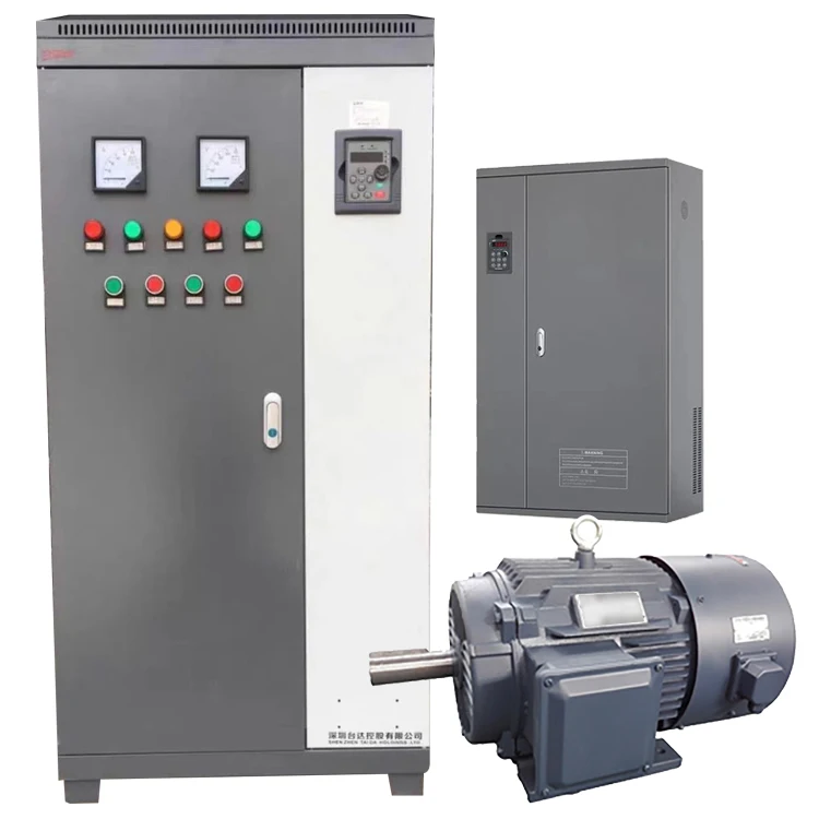 Inverter motor 3-phase asynchronous motor manufacturer combined with electronic frequency converter 200kw motor