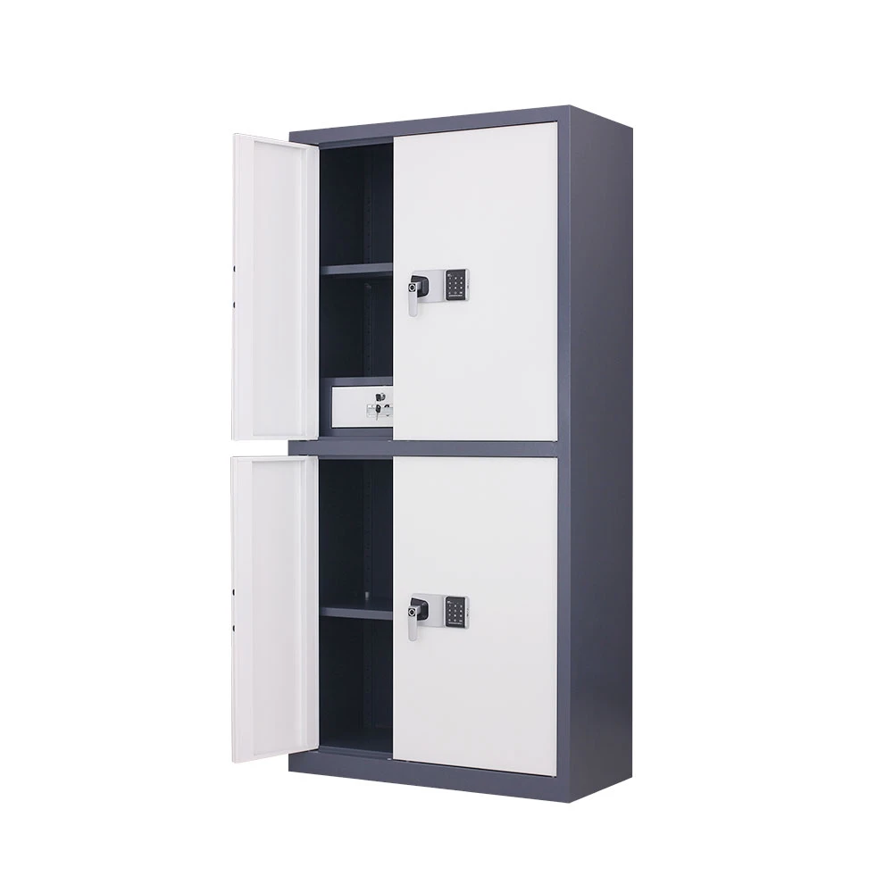New Security Cabinet Bisection Safe Box Premium White Dark-blue Cheap Safes for Office