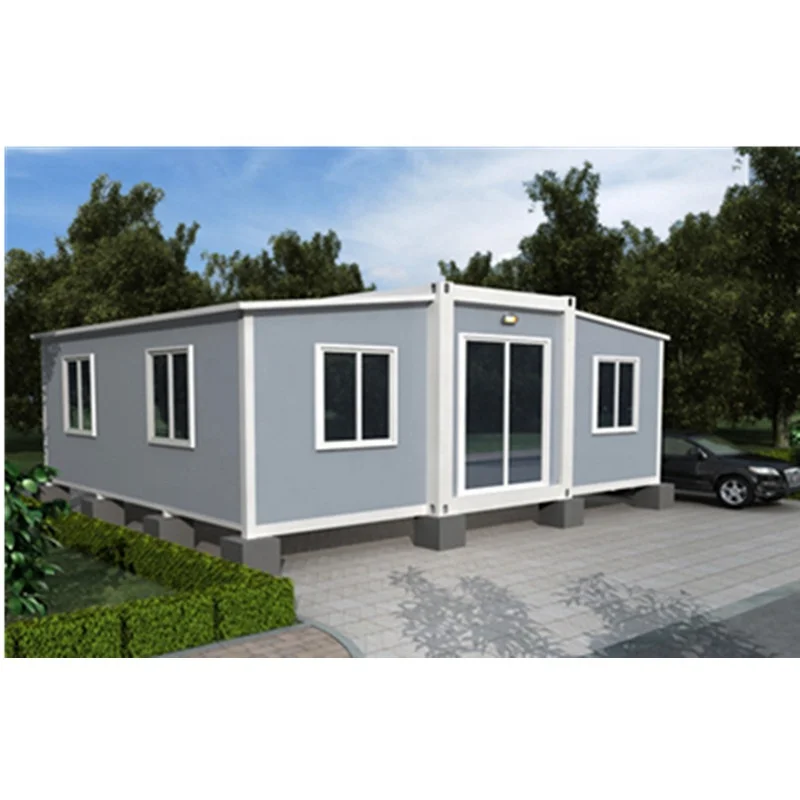 
fully furnished two bedrooms modular homes easy assembly smart movable prefab house 