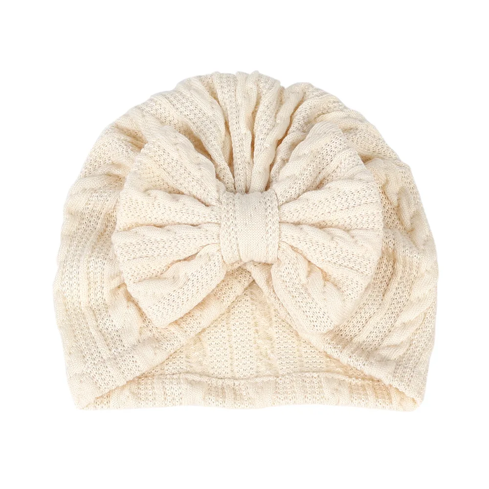 Infant Baby Girls Knot Hat  Newborn Spring Autumn Cute Princess Baby Girl Headwraps