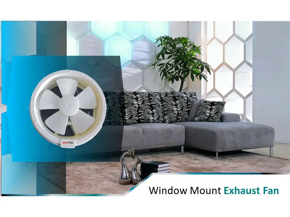 APC15G3 6 INCH Window Mounted Round exhaust Fan