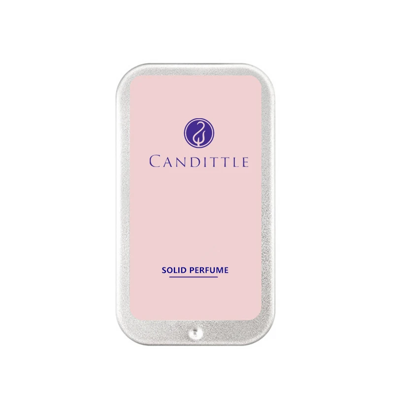 Private Label Romantic Fragrance Long-lasting 10g Solid Wax Perfume in Tin Box OEM Balm men and women solid perfume