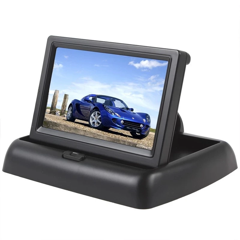 
4.3inch Car Monitors TFT LCD Car Rear View monitor Display Parking Rearview System For Backup Reverse Camera Support DVD 