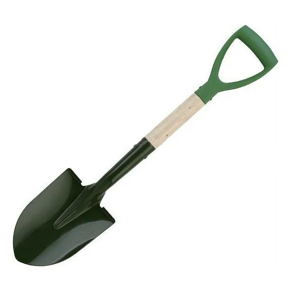 68cm Multifunctional Garden Digging Shovel Spade Snow Shovel with Wood Handle Outdoor Courtyard