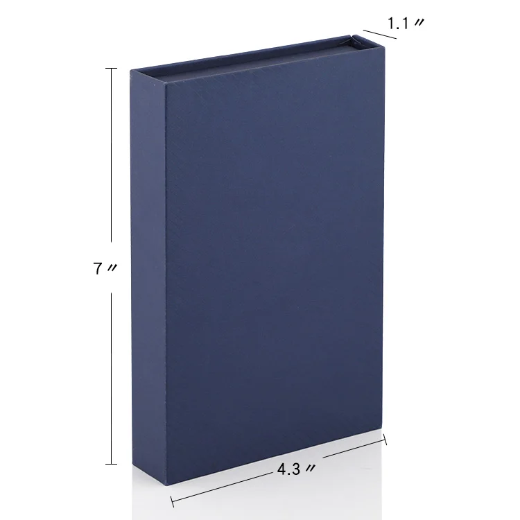 Recyclable Rigid Cardboard Luxury Suede Gift Box Handmade Cd Clamshell Box With Custom Insert