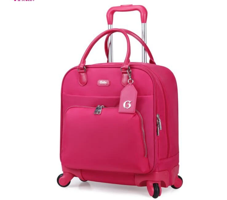 women travel suitcase Rolling luggage suitcase rolling Luggage bag wheeled bag for Travel Trolley bag carry on hand luggage