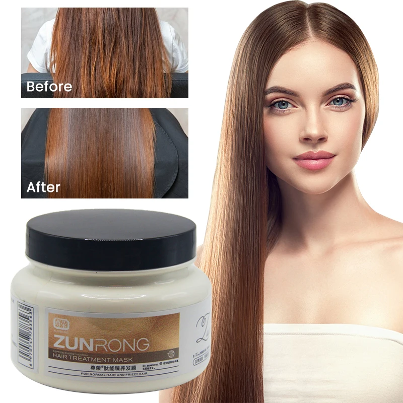 Zunrong hair revitalizing mask keratin treatments mask factory price ultra soft professional collagen