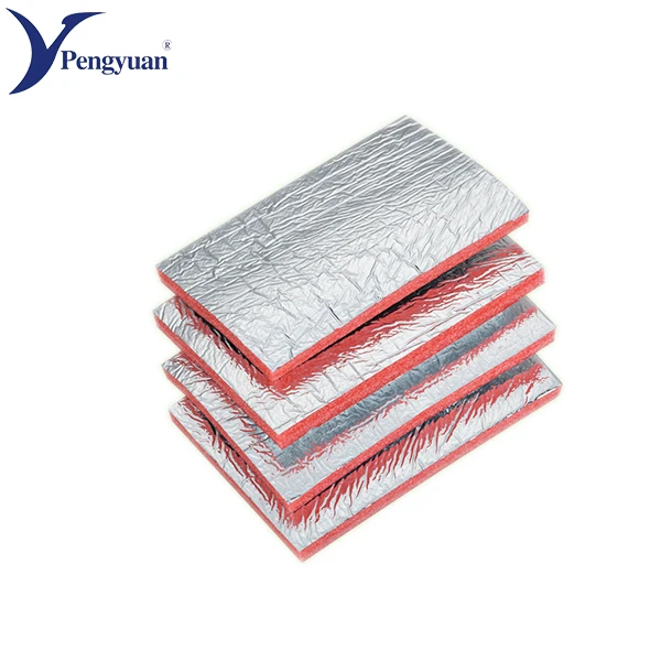 Heat resistant reflective polyethylene xpe foam aluminium foil insulation