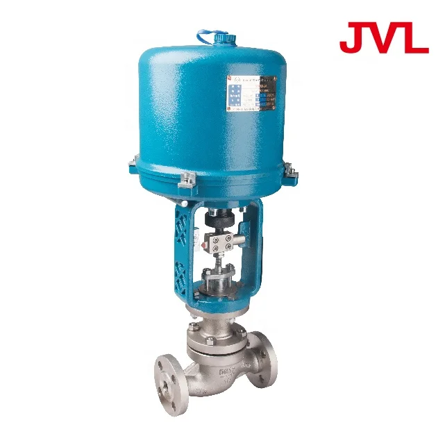 cast iron oil  gas  steam  flow control  electric regulating valve