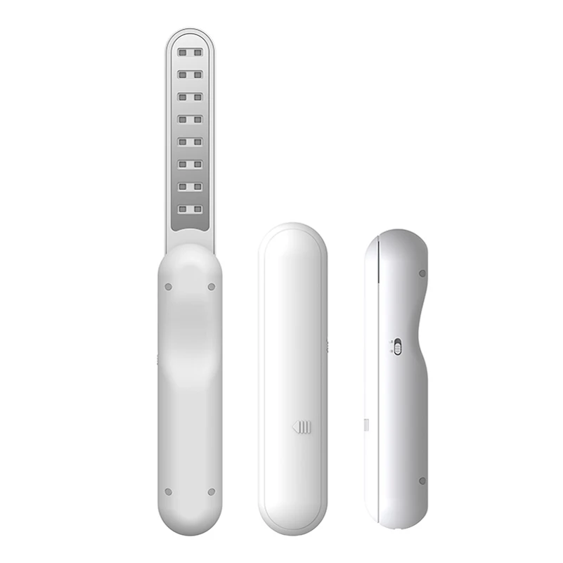 UV LED Light Sanitizing Germicidal Lamp Rechargeable Wands UVC Stick Portable UV Sterilizer Wand