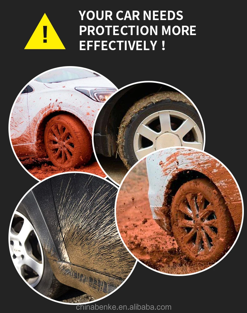 Car Exterior Accessories Mud Flaps For NISSAN NAVARA 2005-2015 Mudguard Fender Flares Splash Flap Injection Mould