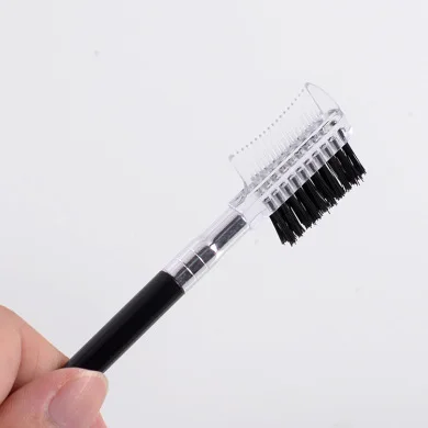 Good price black edge brush wholesale eyebrow brush for makeup eyebrow comb eye lash extension brush