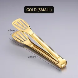 WORTHBUY colorful 9/12 inch steak bread meat serving cooking tongs 304 stainless steel food tongs for kitchen accessories