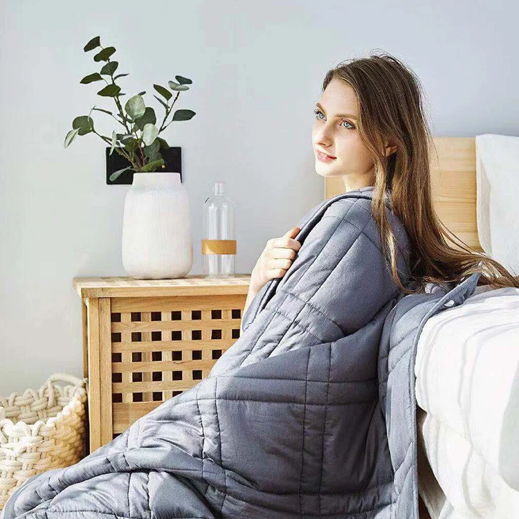 Weighted Blanket for Adults and Children, Soft Heavy Blanket for Bed Sofa