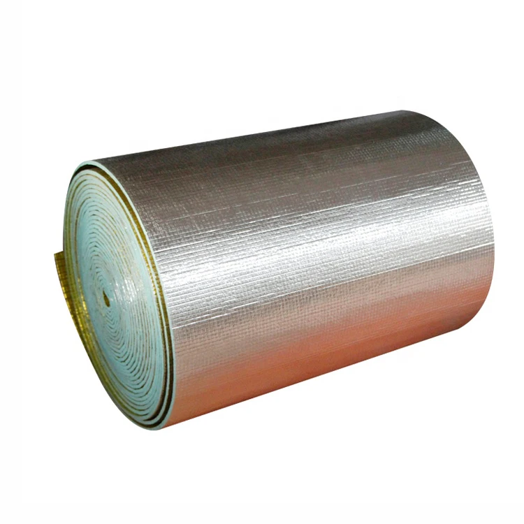 Теплоотражающая алюминиевая фольга, полиэтиленовая пена, теплоизоляция 5 мм