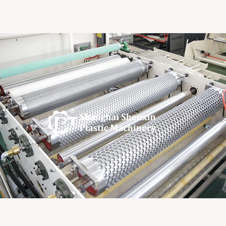2 3 4 5 layers laminated air bubble film wrap roll sheet making machine