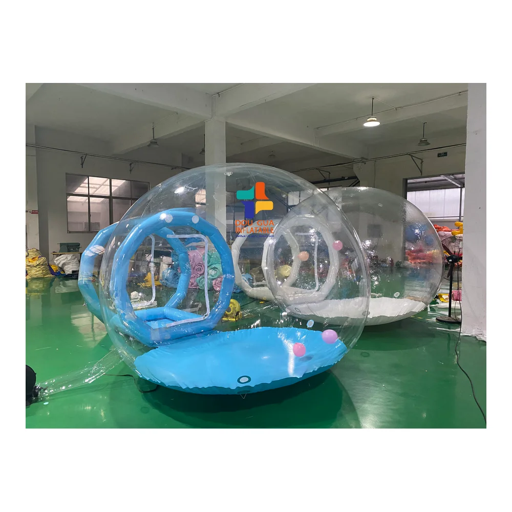 Clear Transparent Inflatable Bubble House Kids Party Fun Dome Balloons Igloo Tent for School Occasions