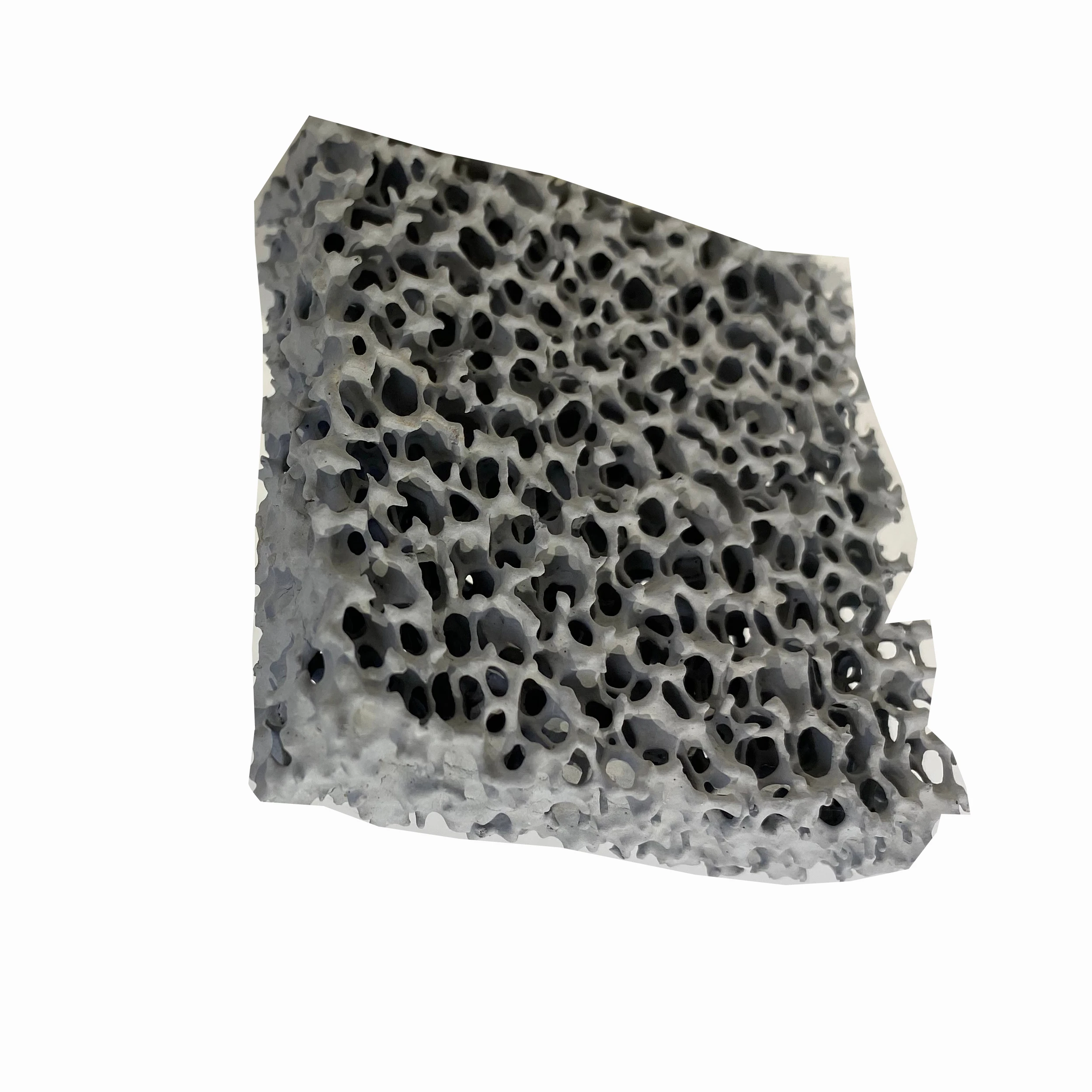 Silicon Carbide Foamed Ceramics Ceramic Foam Filter For Metal Filtration Aluminium Casting Ceramic Foam Honeycomb Filter