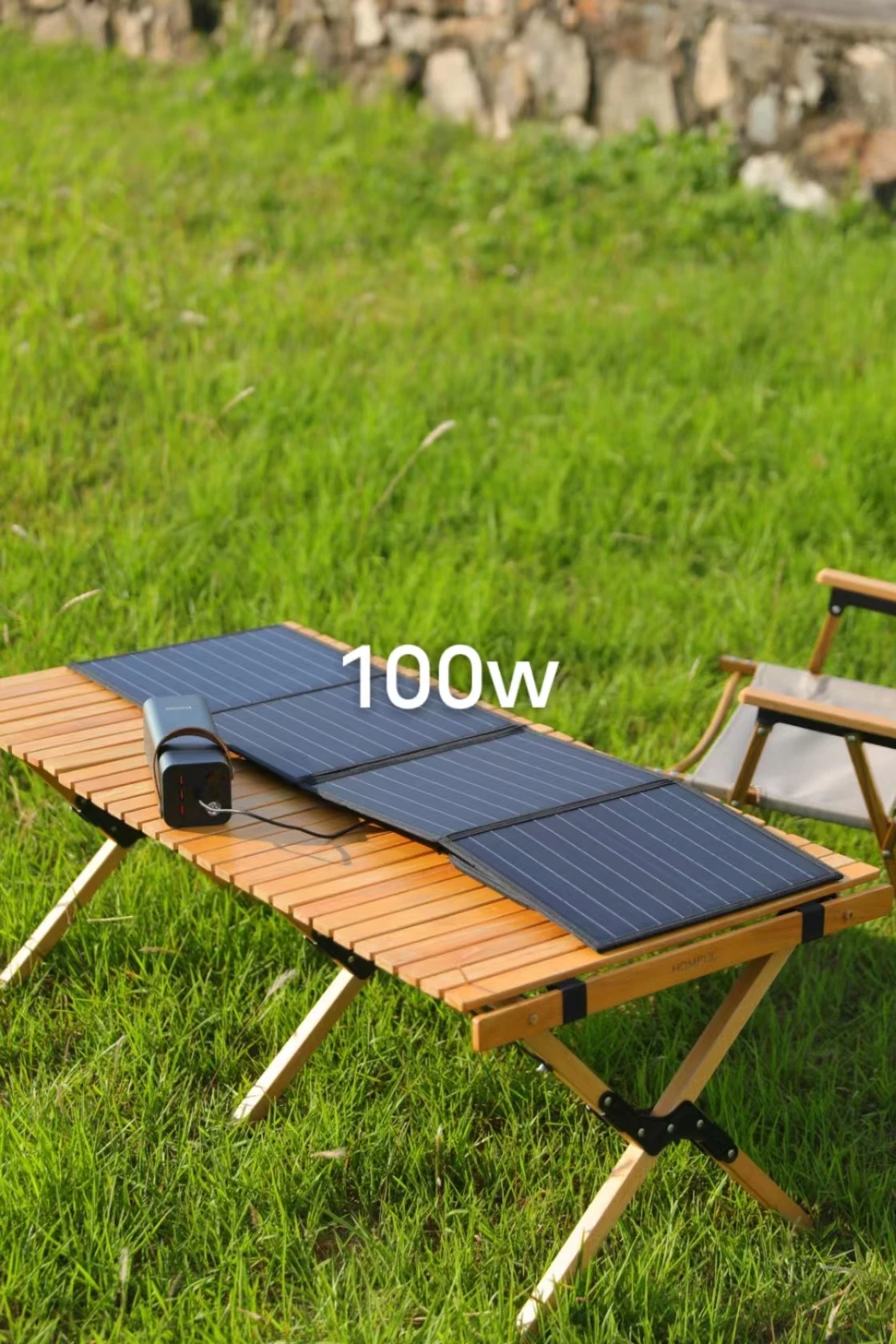 40w Foldable Solar Panel Folding Charger Power
