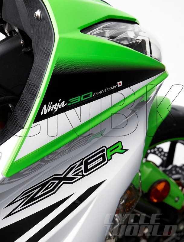 Для Kawasaki Zx6r 2013 обвесы 13 14 зеленого черного и белого цветов мотоциклетные обтекатель 636 Zx-6r - 2016