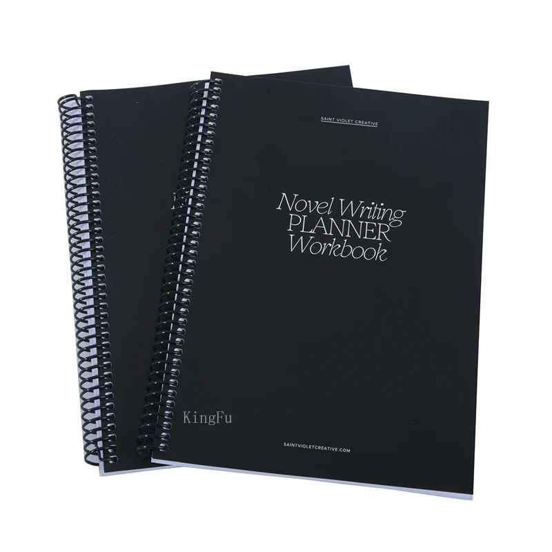 Printing in China Custom Making Planner Notebook Journal Spiral Bound Book Printing Service