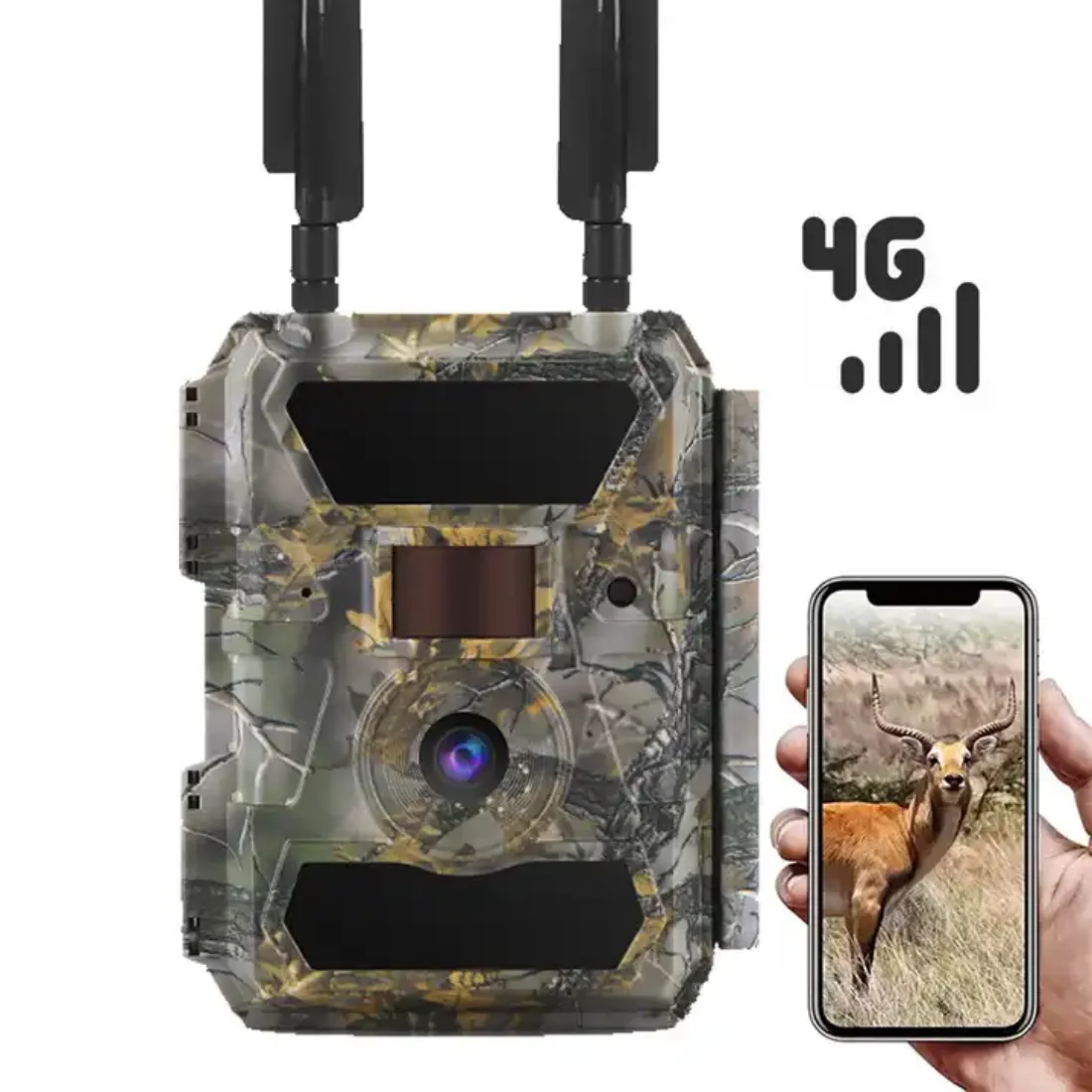 24MP 4G Trail Camera Wildlife Photos Traps with Wide Angel Lens 940nm No Glow LEDs MMS Email For Hunting Willfine 4.CG-PRO