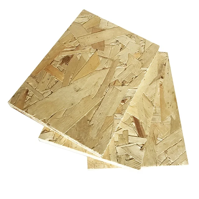 recycling high density laminated 5mm osb 3 oriented strand board in sale