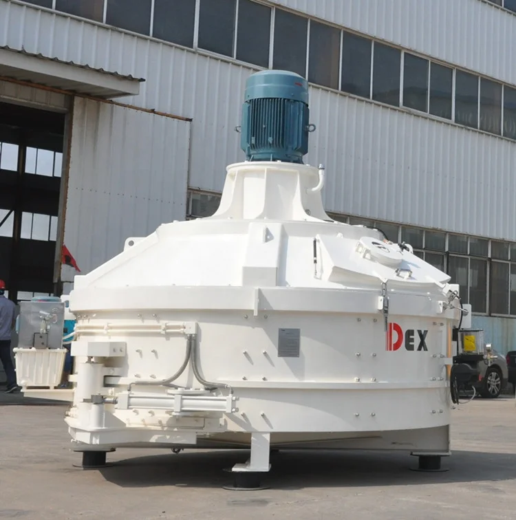 MP750 750l hydraulic aggregate skip hopper planetary concrete mixer capacity