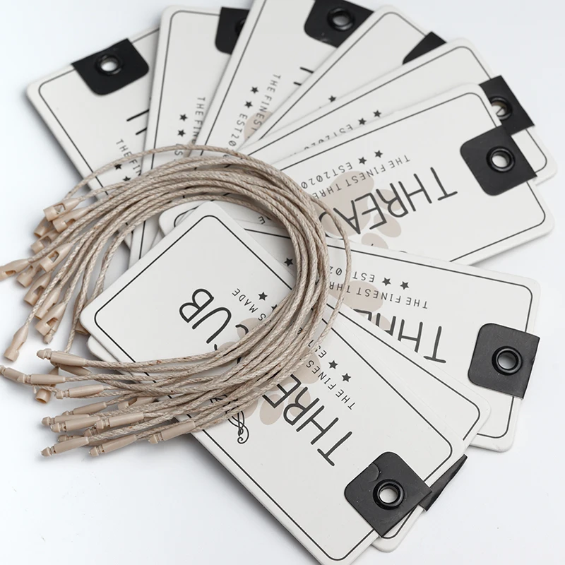 Бесплатный дизайн, роскошная одежда, Скандинавская Золотая фольга, подвесные джинсы, джинсовые этикетки, подвески с веревкой и логотипом для носков