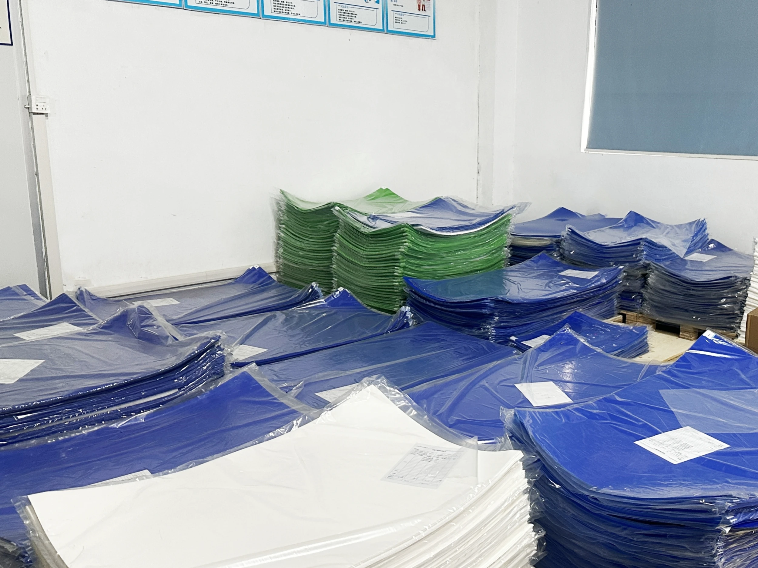 26*45 Inch Disposable 30 Layers blue tacky mat dust free cleanroom sticky floor mats for construction