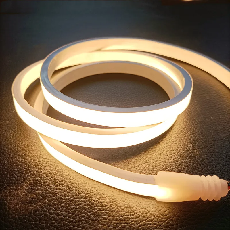 led neon strip light 24v ip67 led neon flex outdoor waterproof 12v led strip rope light neon lights