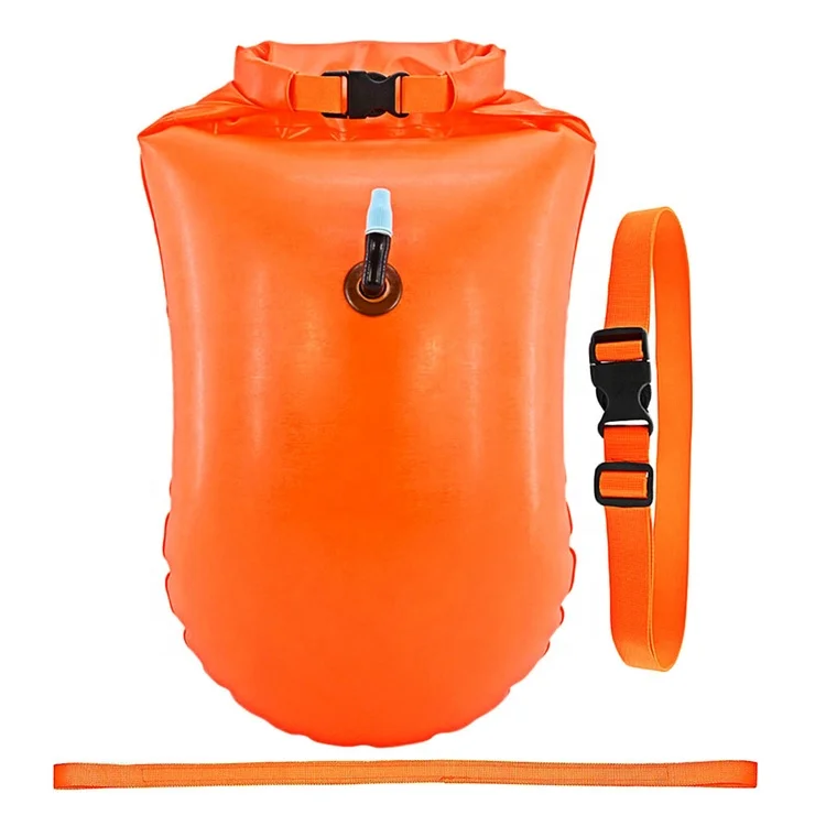 Roll Top Swimming Pool Buoys inflatable Floating Boat waterproof Dry Bag For Swimming