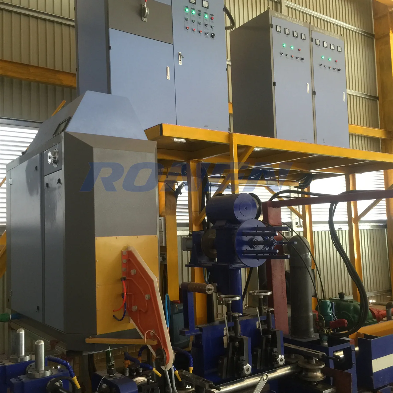 Circulation Soft Water Cooling System Solid State H.F. Tube Welder Production Line