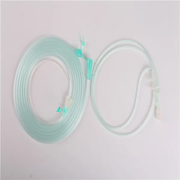 Single use PVC Oxygen nasal cannula tube for Infants, children and adults