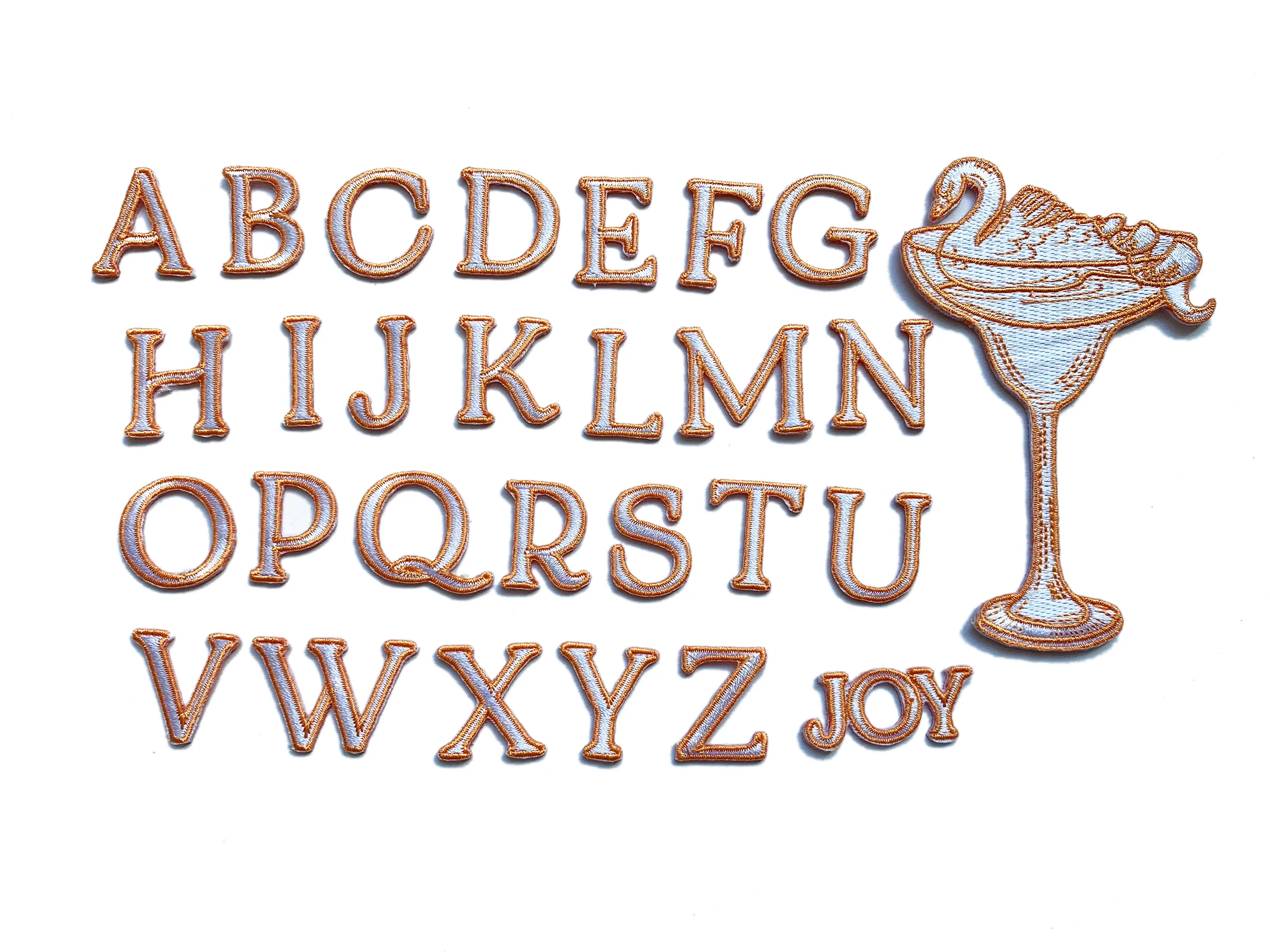 full color Alphabet Pearl Rhinestone Words Iron on Patches Applique 3D Handmade DIY Patch Cute Initial Letter Patches for Cloth