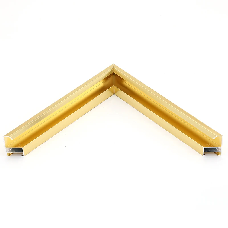 Aluminum alloy manufacturers sell metal materials, advertising posters, edge strips and decorative picture frame lines
