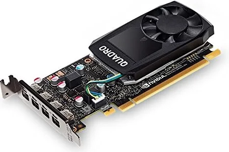 Quadro Leadtek P600 GDDR5 PCIe 3.0x16 profil 4 x Mini DisplayPort perakende nv Quadro P600 2GB gpu
