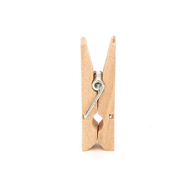 Christmas Card Holder Arts Crafts 100Pcs Mini Wooden Clothespins Pegs Photo Clips With Jute Twine