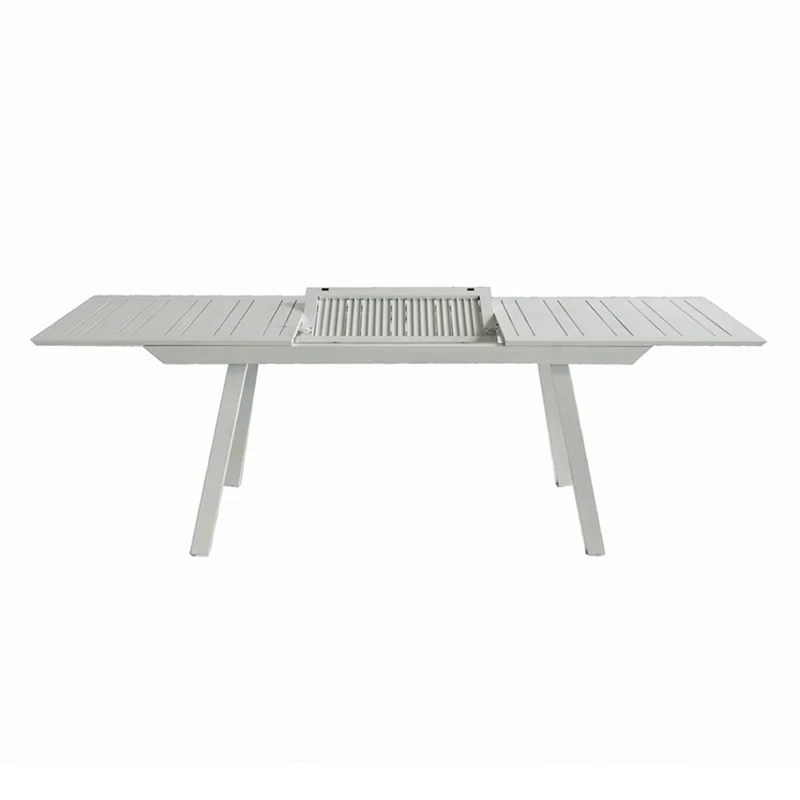 Hot Sale Professional OEM Factory Waterproof UV-Protection Garden Furniture Extendable Dining Table